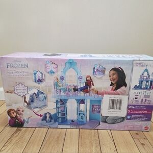 Disney Frozen Elsa's Frozen Ice Palace Castle Playset Dollhouse w Olaf